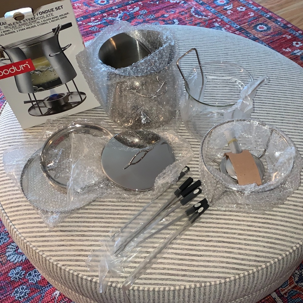 Bodum Stainless Steel Fondue Set